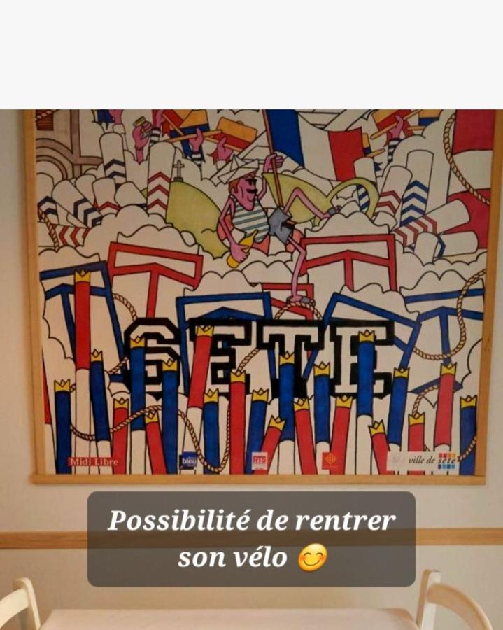 Bel Appartement Centre Ville Sete Sète Exterior foto